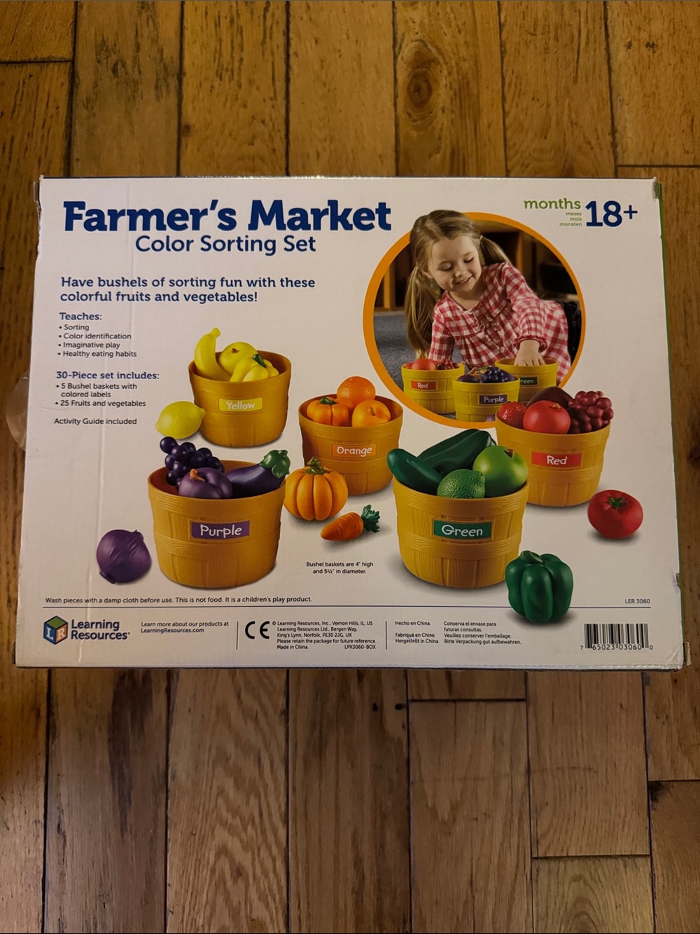 Learning Resources Farmer’s Market Color Sorting Set - Picture 2 of 4